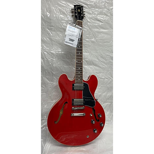 Gibson 2019 ES335 Dot Reissue Hollow Body Electric Guitar Red