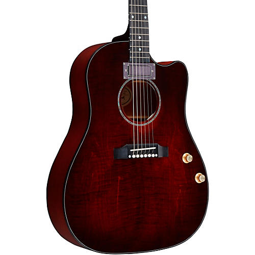 Gibson J-45 Humbucker Acoustic-Electric Guitar Condition 2 - Blemished Blood Orange 190839490452