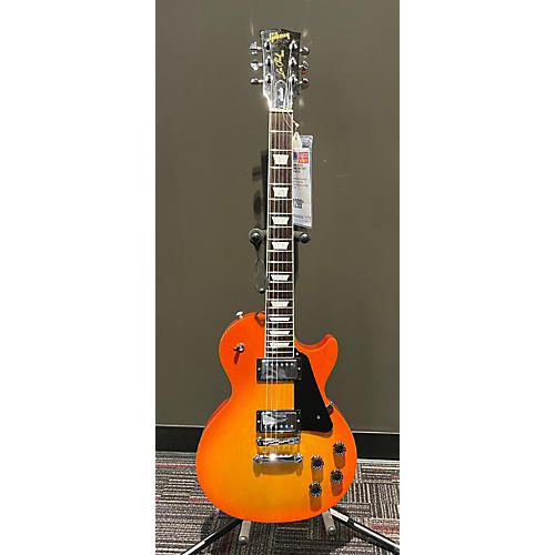 Gibson 2019 Les Paul Studio Solid Body Electric Guitar tangerine burst