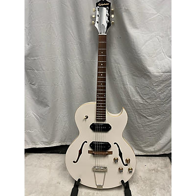 Epiphone 2019 Ltd Ed George Thorogood White FangeS125TDC Hollow Body Electric Guitar