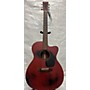 Used Martin 2019 Martin OMC-15ME Streetmaster Special Acoustic Guitar Weathered Red