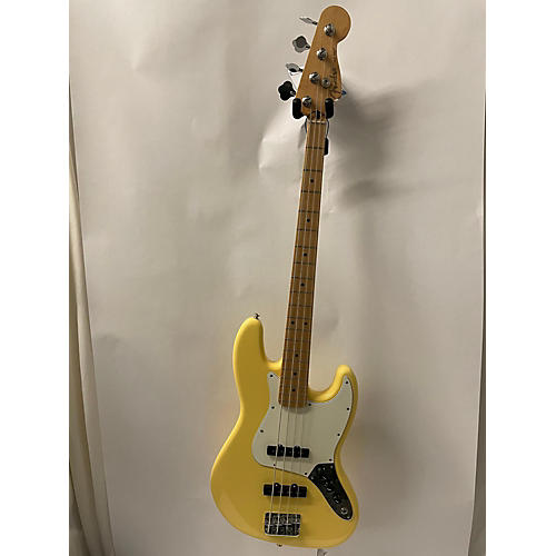 Fender 2019 Modern Player Jazz Bass Electric Bass Guitar Yellow