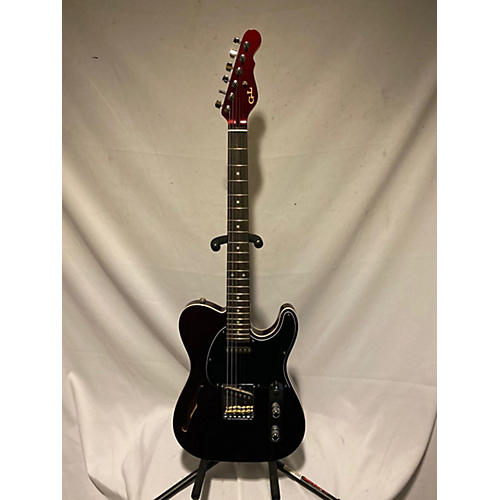 G&L 2020 ASAT Classic Semi-Hollow Hollow Body Electric Guitar Red Sparkle