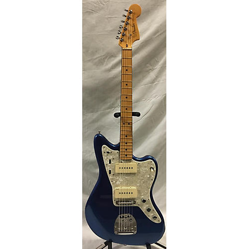 Fender 2020 American Ultra Jazzmaster Solid Body Electric Guitar Cobra Blue