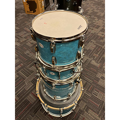 Ludwig 2020 Classic Maple (Glacier Blue W/ Nickel Hardware) Drum Kit