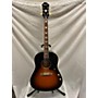 Used Epiphone 2020 EJ160E John Lennon Signature Acoustic Electric Guitar 2 Tone Sunburst