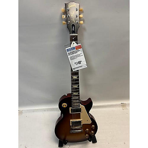 Gibson 2020 Les Paul Tribute Solid Body Electric Guitar Iced Tea Satin
