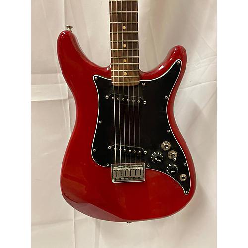 Fender 2020 Player Lead II Solid Body Electric Guitar Crimson Red Trans