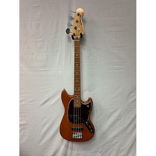 Fender 2020 Player Mustang Bass PJ Electric Bass Guitar Amber
