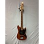 Used Fender 2020 Player Mustang Bass PJ Electric Bass Guitar Amber
