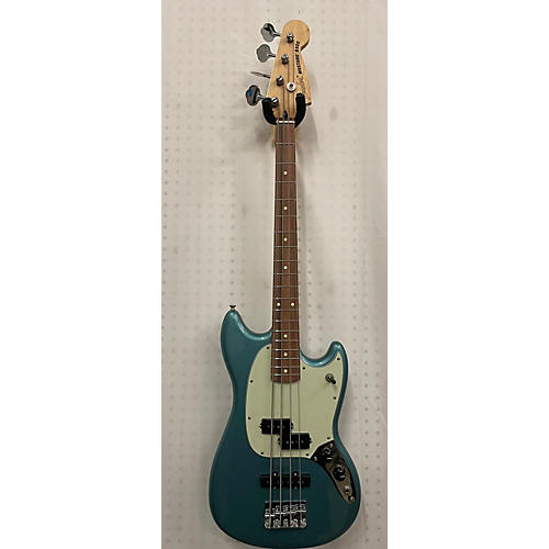 Fender 2020 Player Mustang Bass PJ Electric Bass Guitar TIDEPOOL