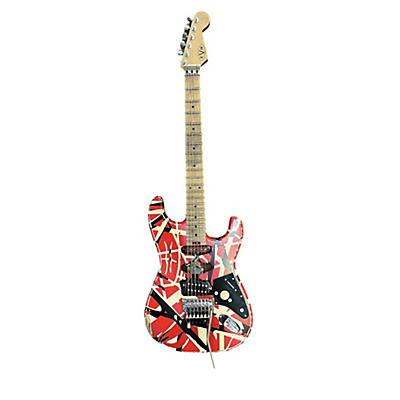 EVH 2020 Striped Series Frankie Solid Body Electric Guitar