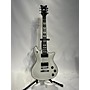 Used Schecter Guitar Research 2020 Tempest Custom Solid Body Electric Guitar White