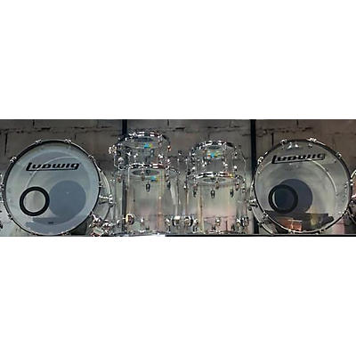Ludwig 2020 Vistalite 6 PIECE CUSTOM KIT Drum Kit