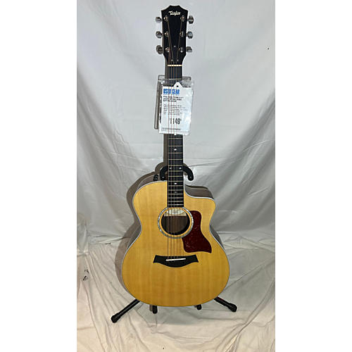Taylor 2020s 214CE Deluxe Acoustic Electric Guitar Natural