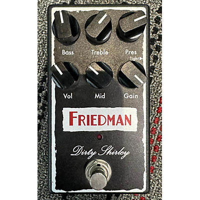 Friedman 2020s Dirty Shirley Overdrive Effect Pedal