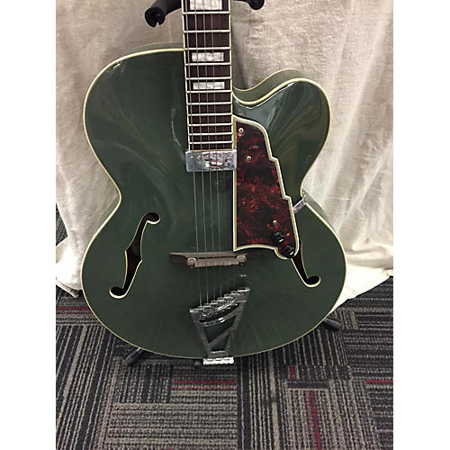 D'Angelico 2020s EXL-1 Hollow Body Electric Guitar Emerald Green