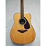 Used Yamaha 2020s FG830 Acoustic Guitar Natural