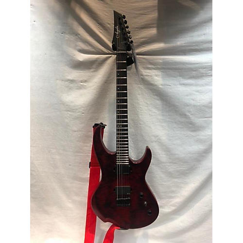 Agile 2020s Intrepid Solid Body Electric Guitar Satin Red