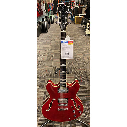 Sire 2020s Larry Carlton Hollow Body Electric Guitar Red