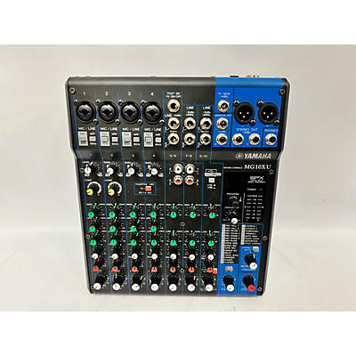 Yamaha 2020s MG10XU 10 Channel Mixer With Effects Unpowered Mixer