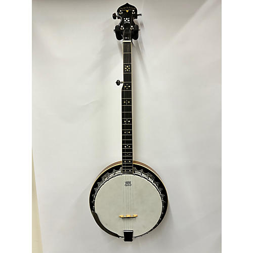 Oscar Schmidt 2020s OB-5 Banjo Vintage Natural