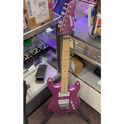 Kramer 2020s Pacer Classic Solid Body Electric Guitar Purple