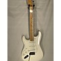 Used Fender 2020s Player Stratocaster Left Handed Solid Body Electric Guitar White