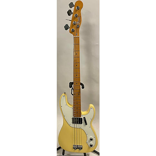 Fender 2020s Vintera II '70s Telecaster Bass Electric Bass Guitar Vintage White