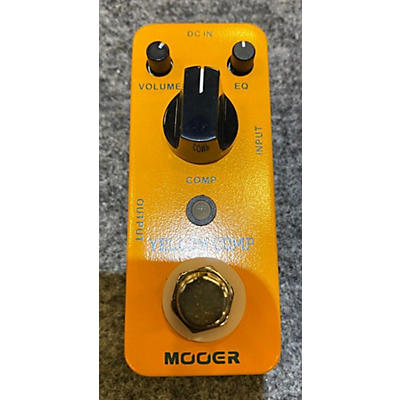Mooer 2020s Yellow Comp Effect Pedal