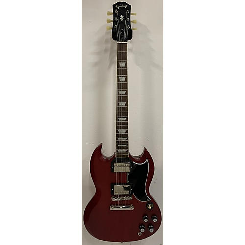 Epiphone 2021 1961 LES PAUL SG STANDARD Solid Body Electric Guitar AGED SIXTIES CHERRY