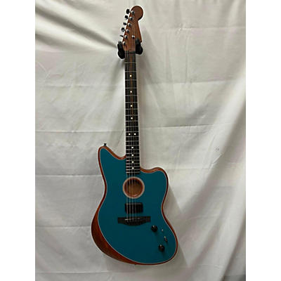 Fender 2021 American Acoustasonic Jazzmaster Acoustic Electric Guitar