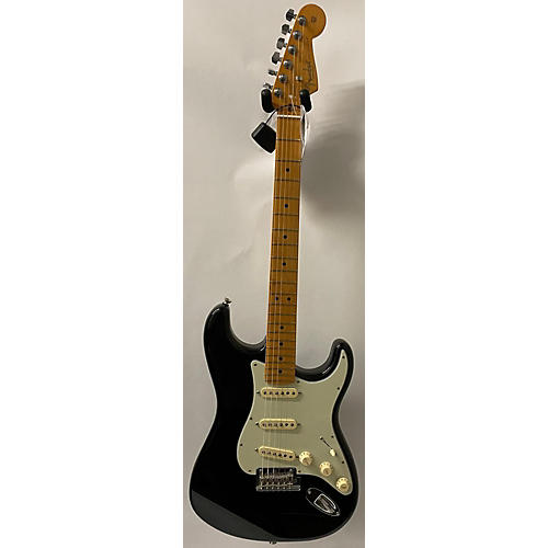 Fender 2021 American Professional II Stratocaster Solid Body Electric Guitar Black