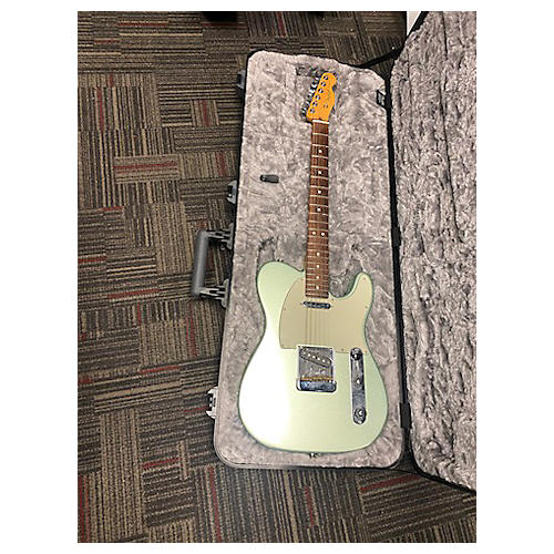 Fender 2021 American Professional II Telecaster Solid Body Electric Guitar MYSTIC SURF GREEN