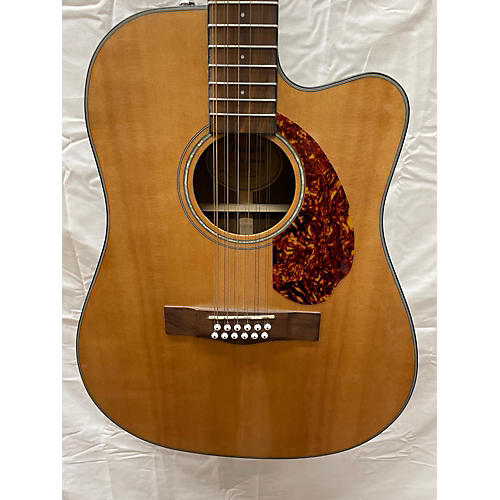 Fender 2021 CD140SCE12 12 String Acoustic Electric Guitar Natural
