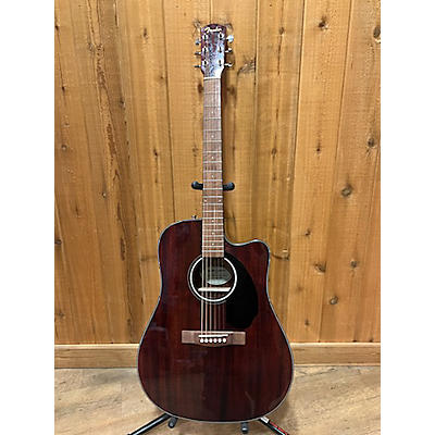 Fender 2021 Cd-60sce Dread Acoustic Electric Guitar