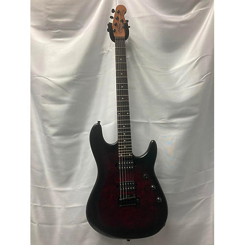Sterling by Music Man 2021 Cutlass Jason Richardson 6 Solid Body Electric Guitar Crimson Burst