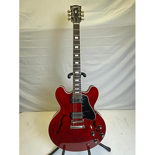 Gibson 2021 ES335 Figured Hollow Body Electric Guitar CHERRY RED