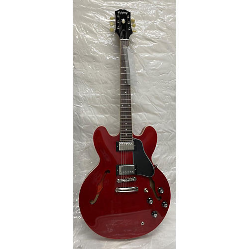 Epiphone 2021 ES335 IG Hollow Body Electric Guitar Cherry