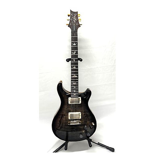 PRS 2021 Hollowbody II 10 Top Piezo Hollow Body Electric Guitar Charcoal