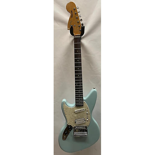 Fender 2021 Jagstang Left Handed Electric Guitar Daphne Blue