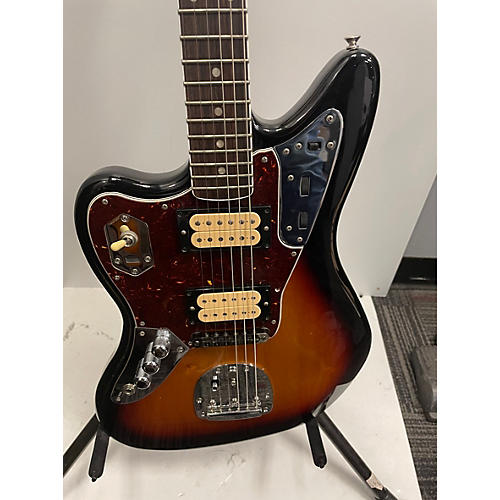 Fender 2021 Kurt Cobain Signature Jaguar NOS Solid Body Electric Guitar 3 Tone Sunburst