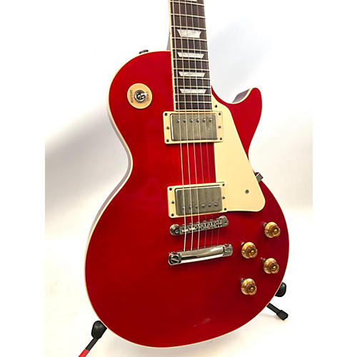 Gibson 2021 Les Paul Classic Solid Body Electric Guitar Red