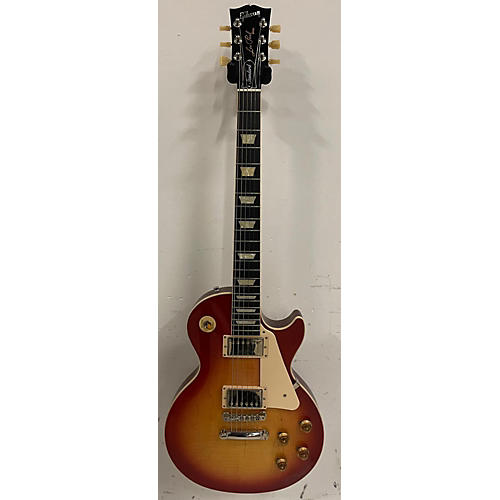 Gibson 2021 Les Paul Standard 1950S Neck Solid Body Electric Guitar Cherry Sunburst