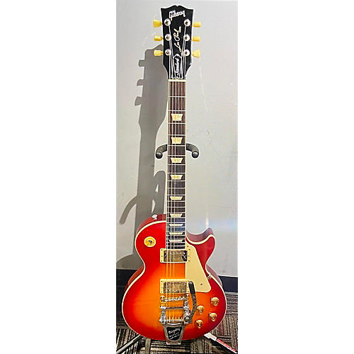 Gibson 2021 Les Paul Standard With Bigsby Solid Body Electric Guitar Sunburst