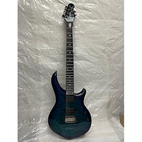 Sterling by Music Man 2021 MAJ200X Solid Body Electric Guitar Cerulean Paradise