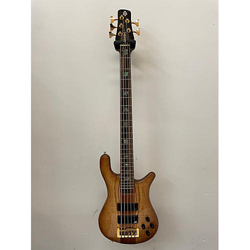 Spector 2021 NS5 USA 5 String Electric Bass Guitar Natural