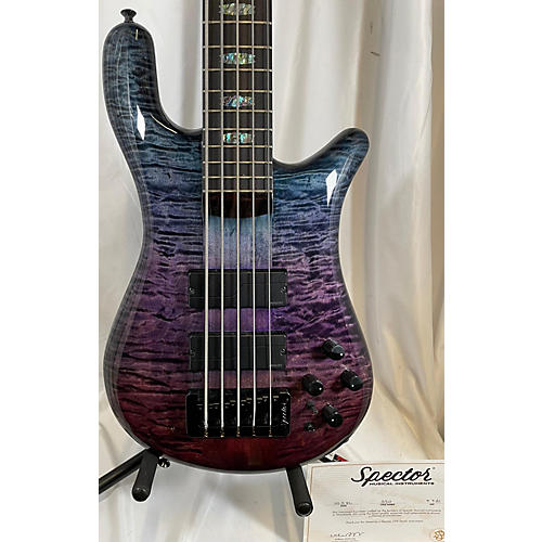 Spector 2021 NS5 USA 5 String Electric Bass Guitar Interstellar