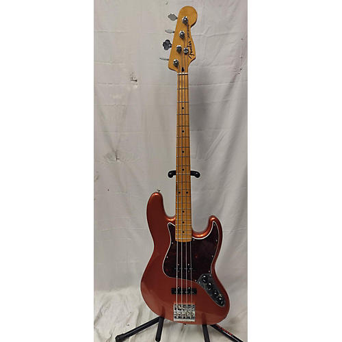Fender 2021 Player Plus Active Jazz Bass Electric Bass Guitar Aged Candy Apple Red