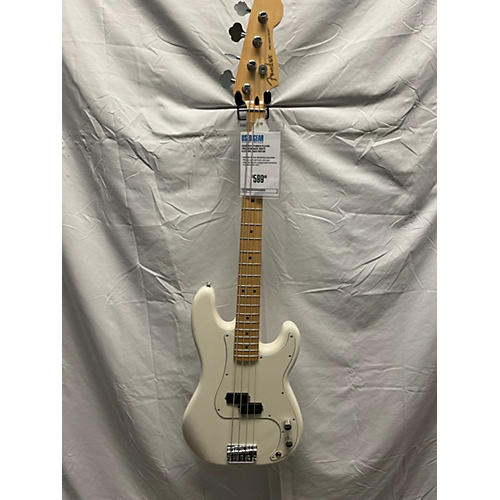 Fender 2021 Player Precision Bass Electric Bass Guitar White